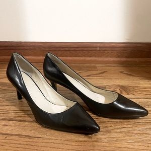 Nine West Black Leather Heels (8)